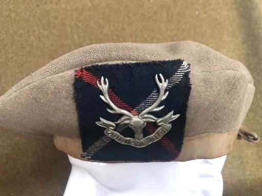 War Department Militaria Original Wwii Seaforth Highlanders Tam O