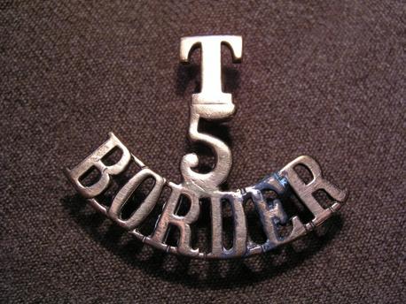 T-5-BORDER Shoulder Title