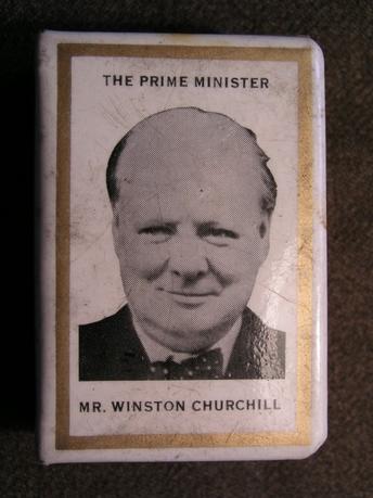1941 Winston Churchill Matchbox Cover