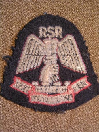 Extremely Rare Raiding Support Regiment Cap badge