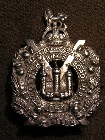 King's Own Scottish Borderers Cap Badge