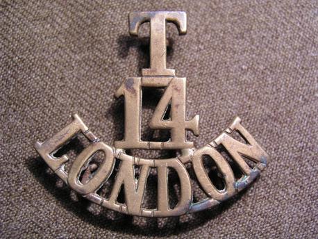 T-14-LONDON Shoulder Title