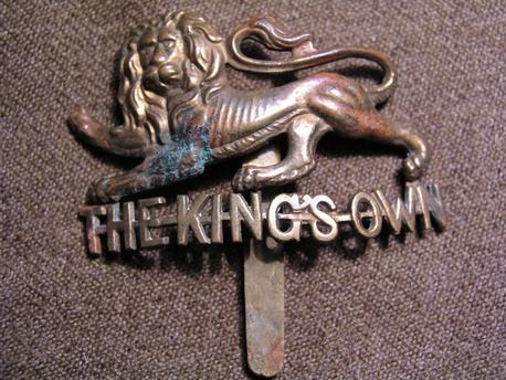 King's Own Royal Lancaster Regiment Cap Badge