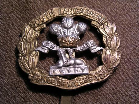 South Lancashire Prince of Wales Volunteers Cap Badge