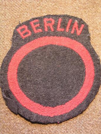 British Troops in Berlin Formation Patch