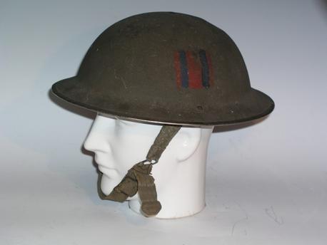 Rare WWII MkII Helmet with Royal Engineers Flash