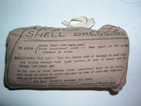 Scarce WWII RAF Shell Dressing Bandage
