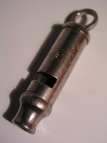 Scarce WWII RAF Mae West Life Jacket Survival Whistle