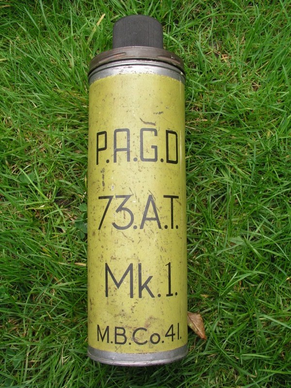 War Department Militaria | Extremely rare No73 Thermos Grenade