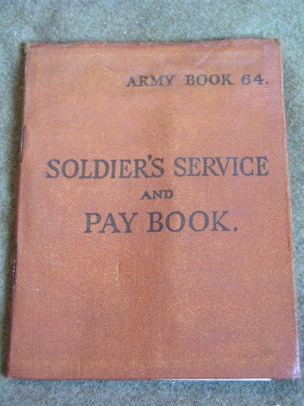 Extremely Rare Unissued AB64 Pay Book