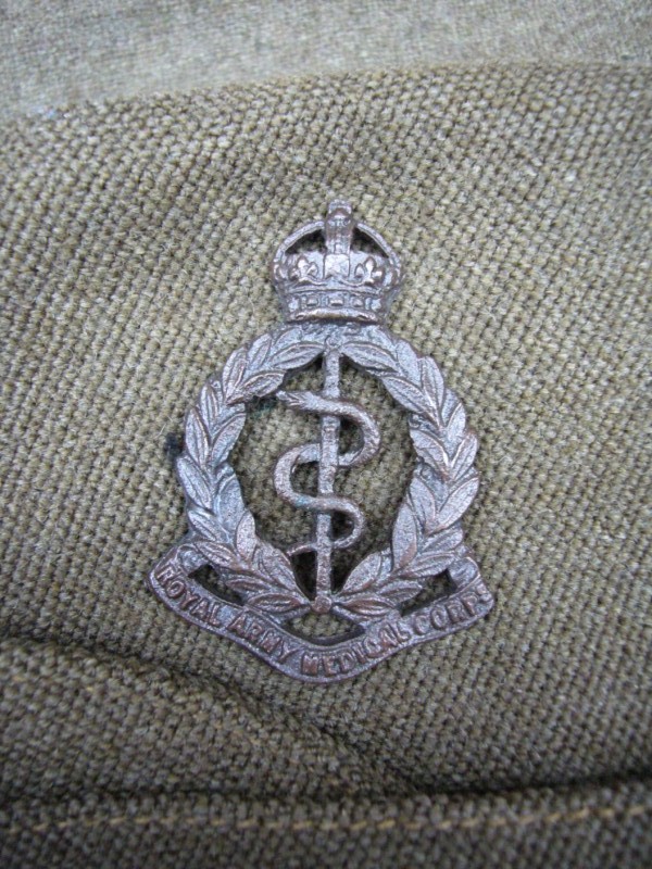 War Department Militaria | WWII RAMC Officer's Field Service Cap