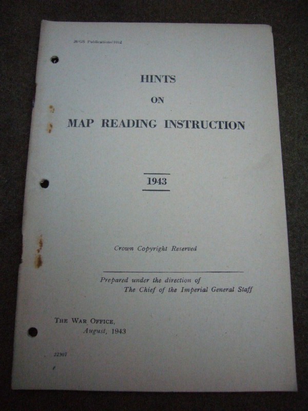 WWII Army Map Reading Manual