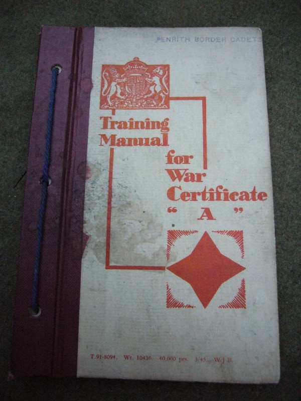 Scarce WWII Cadet Training Manuals