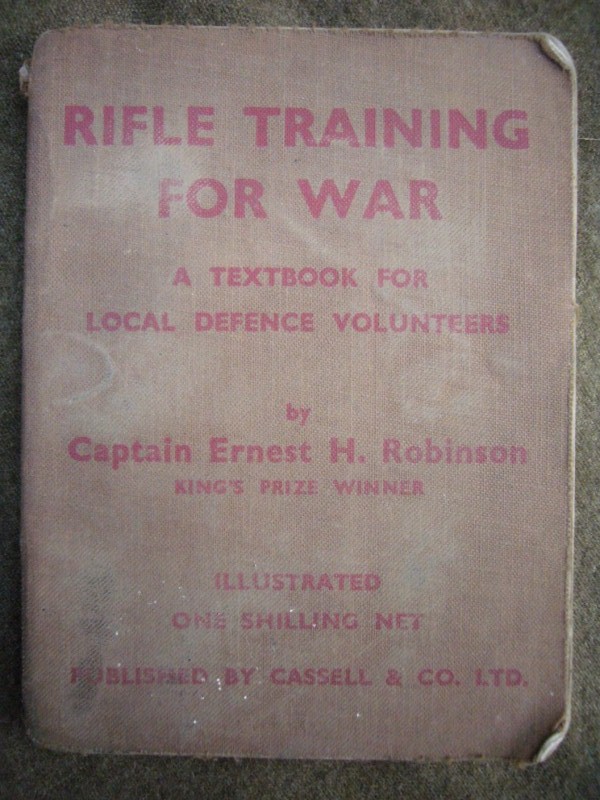 LDV / Home Guard Rifle Training Manual