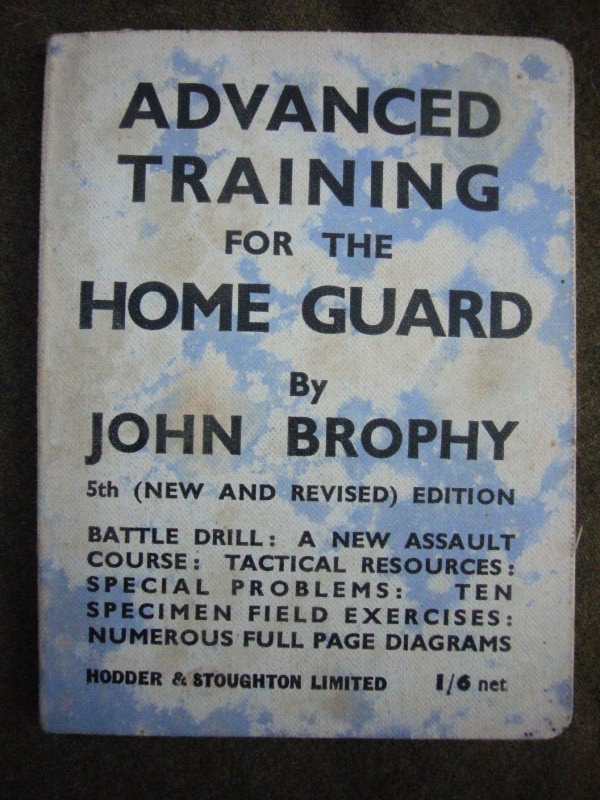 Original WWII Home Guard Training Manual 