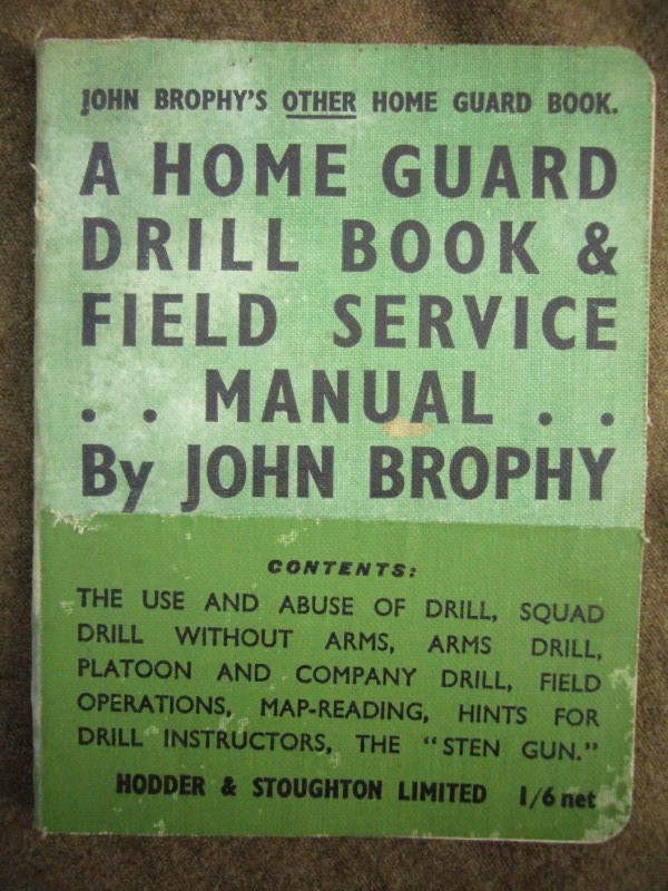 Original WWII Home Guard Training Manual 