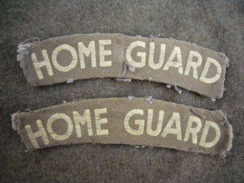 Home Guard Shoulder Titles