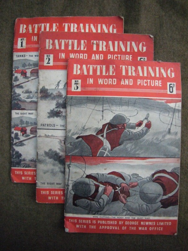 Rare 1939 Battle Training Manuals