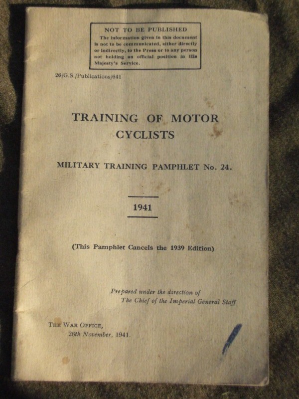 1939 Civil Defence Public Information Pamphlet No1