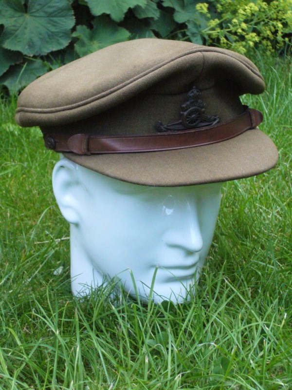WWII Royal Artillery Officers' Service Dress Cap