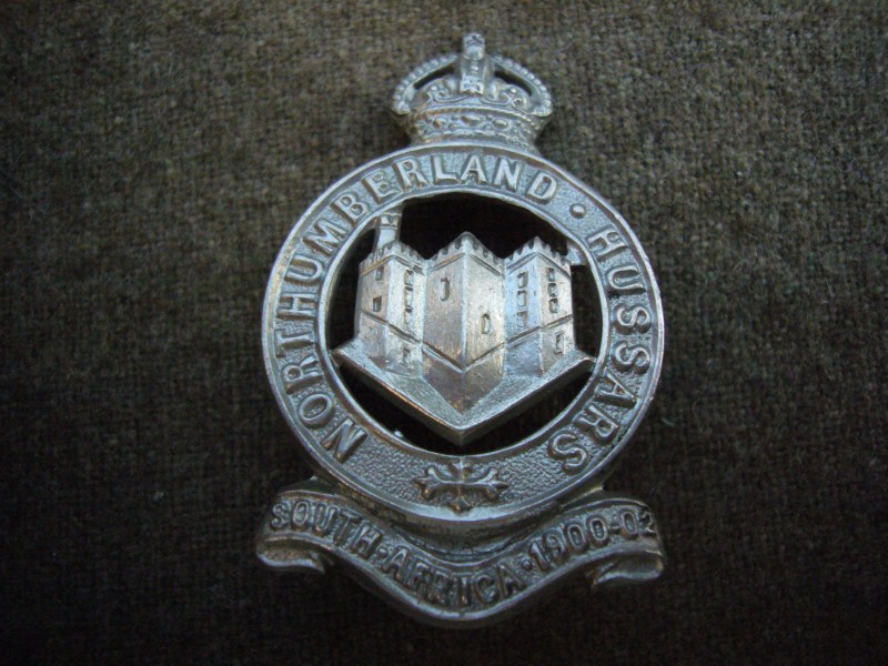 Northumberland Hussars Cap Badge