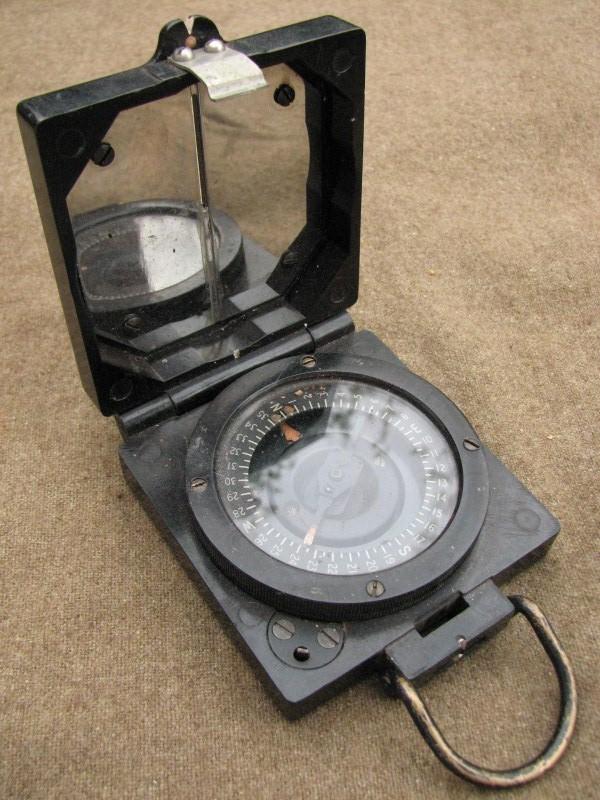 WWII Magnetic Marching Compass