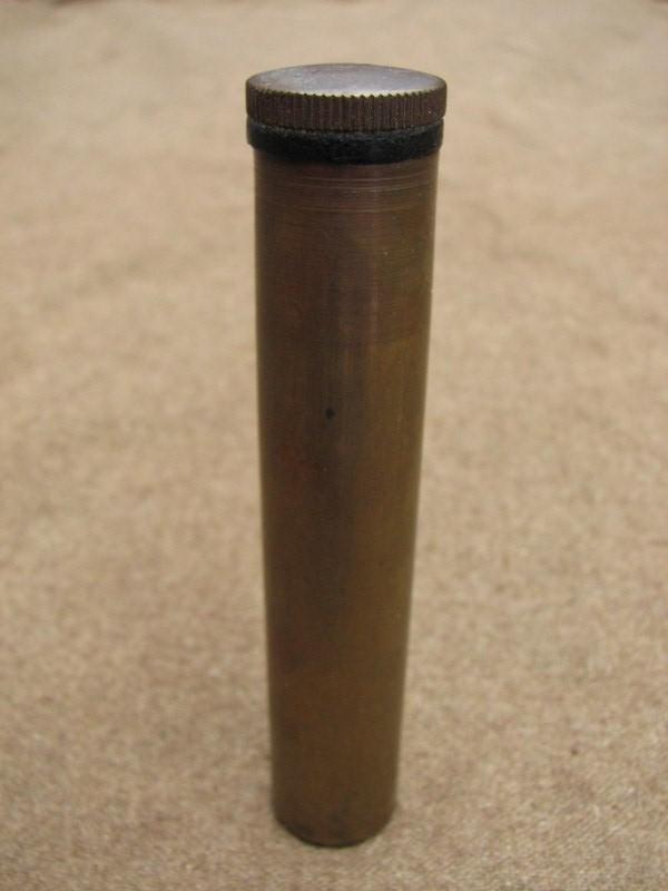 War Department Militaria Rifle Oil Bottle