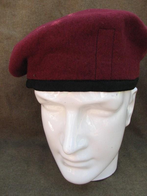 Basco Uomo PARATROOPER MAROON BERET Sizes Wool Para Parachute