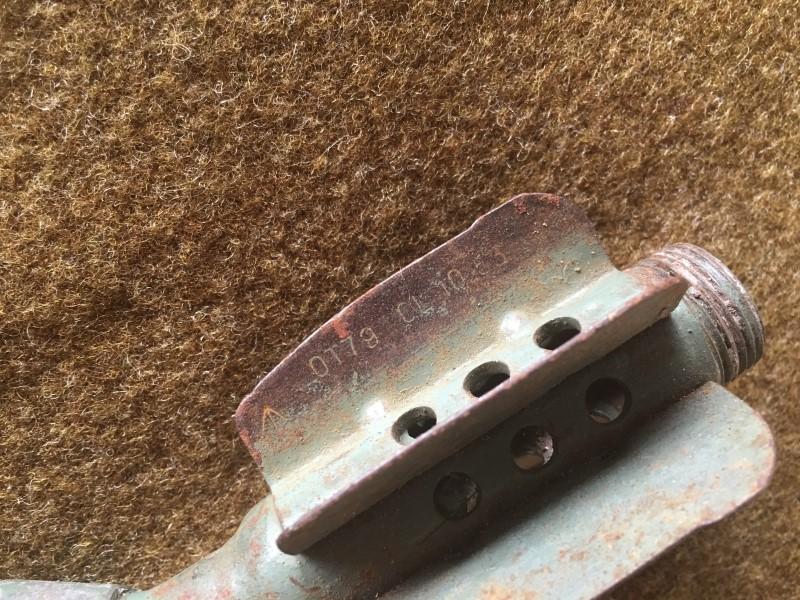 War Department Militaria Inert post WWII 2inch Mortar Parachute