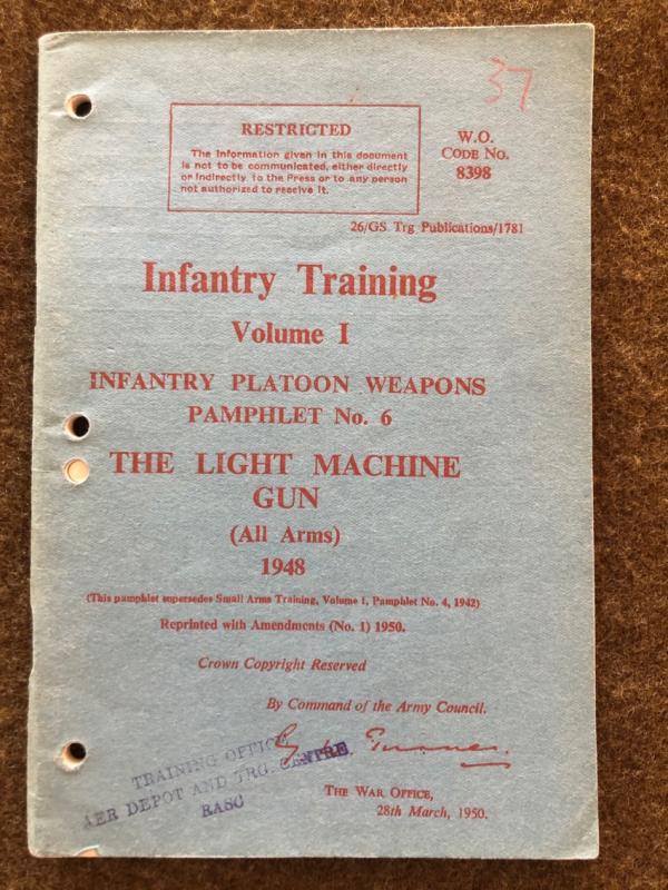 1948 Bren Machine Gun Manual