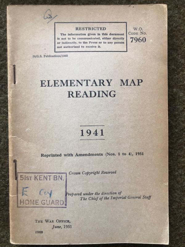 1941 <I>Elementary Map Reading</I>