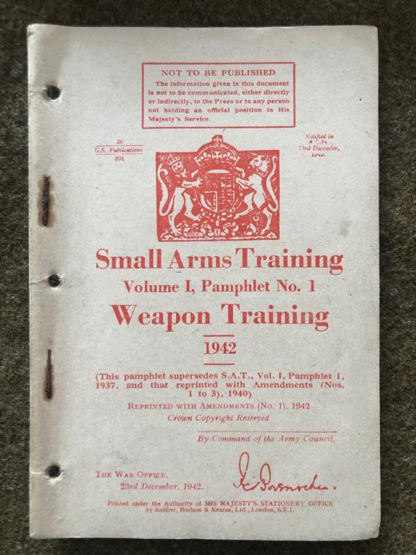 1942 Small Arms <I>Weapon Training</I>
