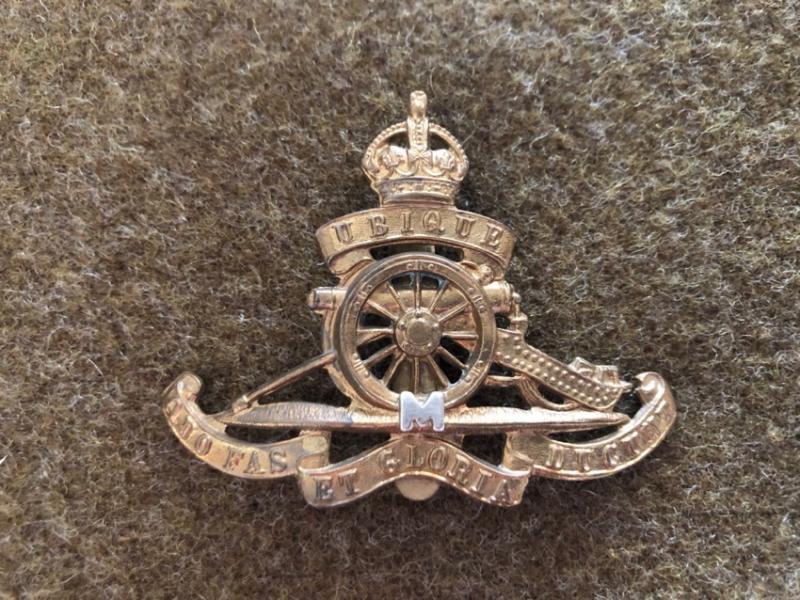 Scarce Royal Artillery Militia Cap Badge