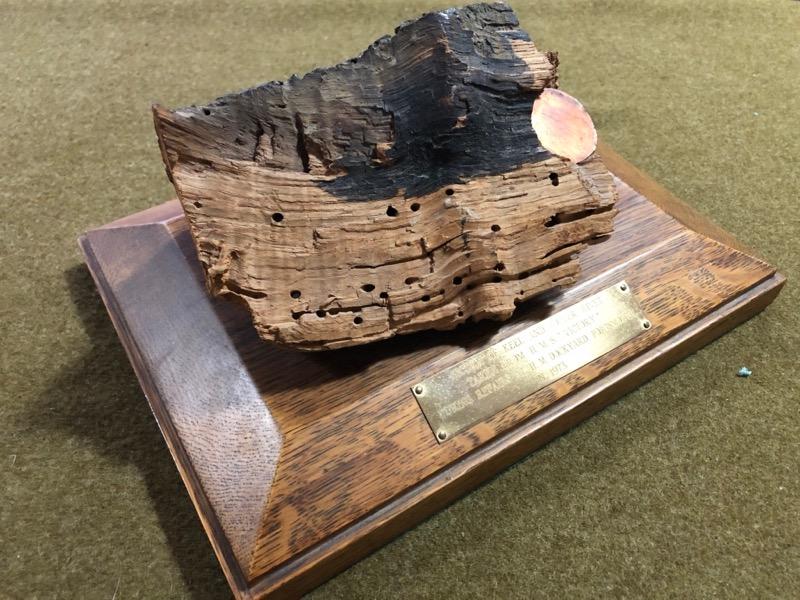 Extremely rare large fragment of HMS Victory