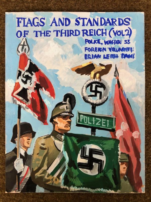 Original design artwork from Brian Davis' <I>Flags and Standards of the Third Reich</I>