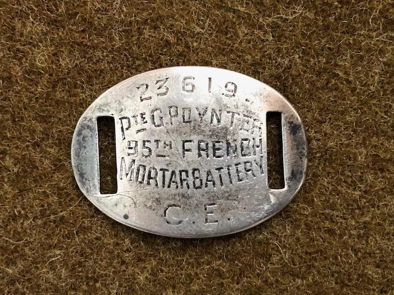 1917 Silver Identity Bracelet Disc