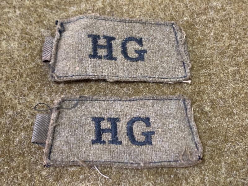 Home Guard Slip-on Shoulder Titles
