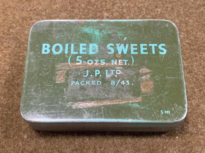 1943 Boiled Sweets Ration Tin