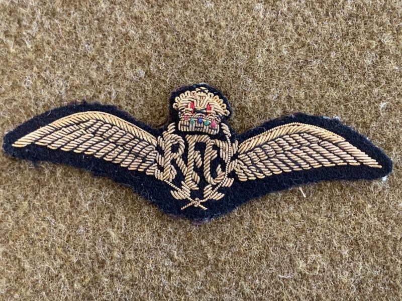 WWI Royal Flying Corps Pilot's Bullion-embroidered Wings