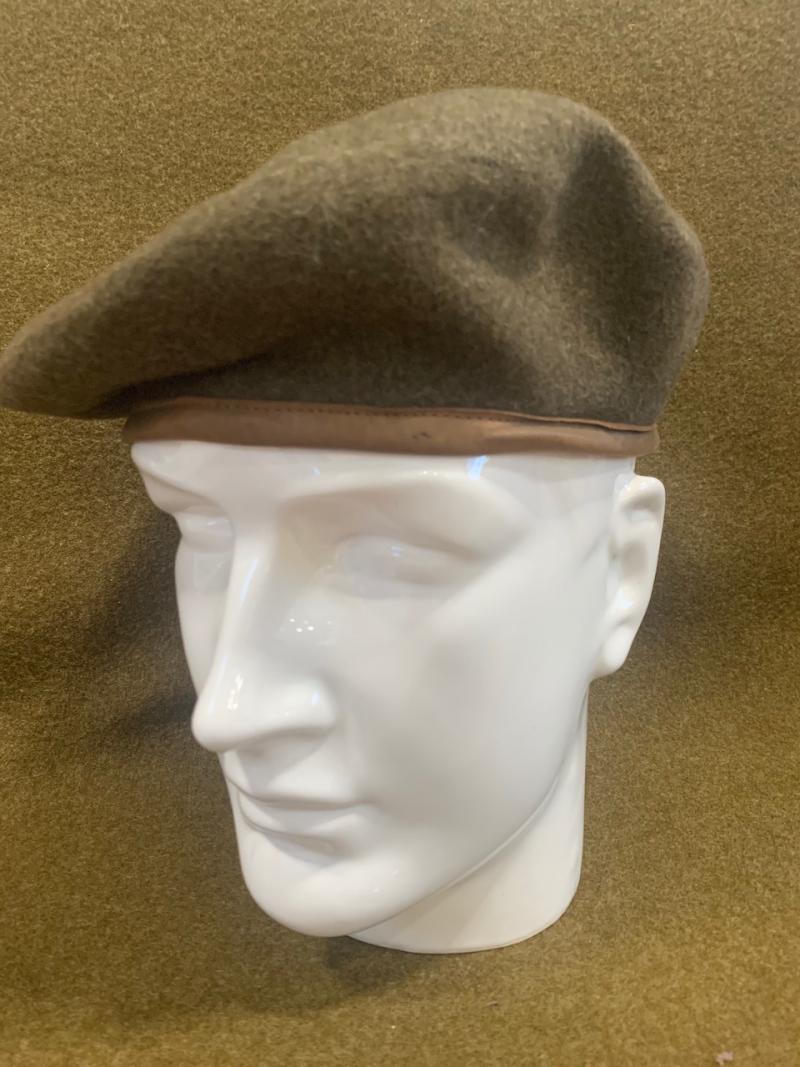 Unissued 1945 Canadian Khaki beret in large size
