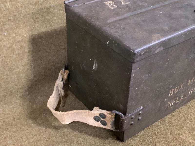 War Department Militaria | Rare 1941 Boys Anti-Tank Rifle Ammunition Box