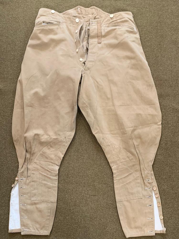 War Department Militaria | WWI Khaki Drill Jodhpurs