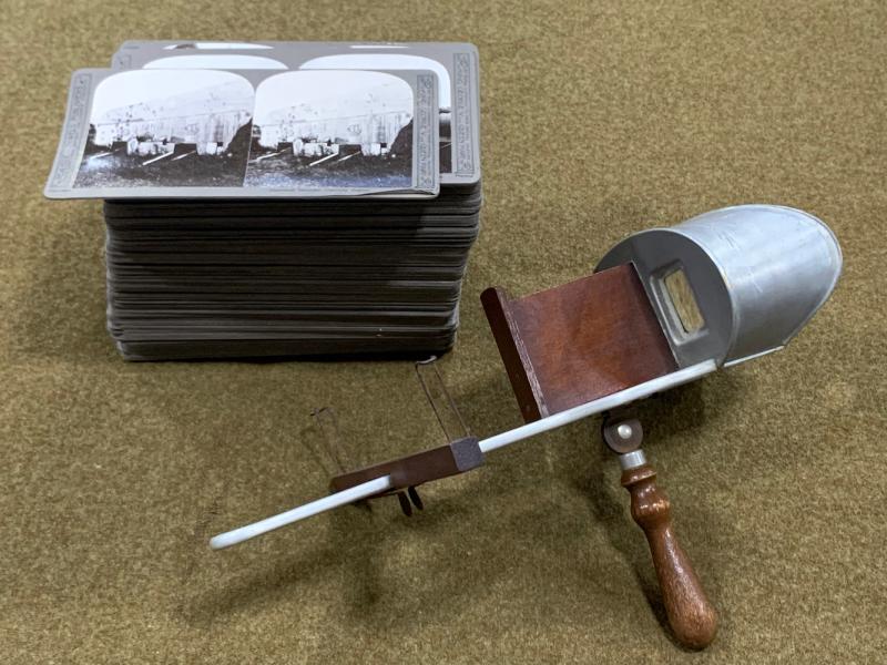 Great War Stereo Cards and Viewer