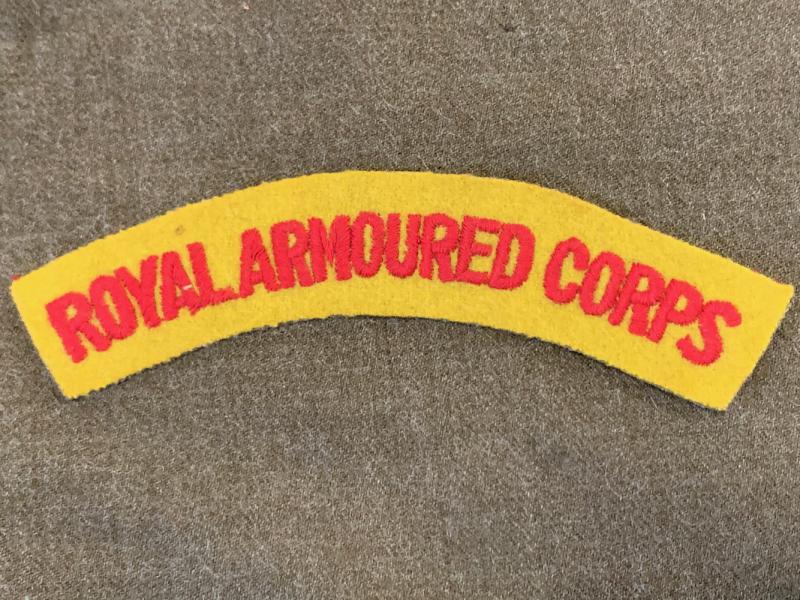 Royal Armoured Corps Shoulder Titles