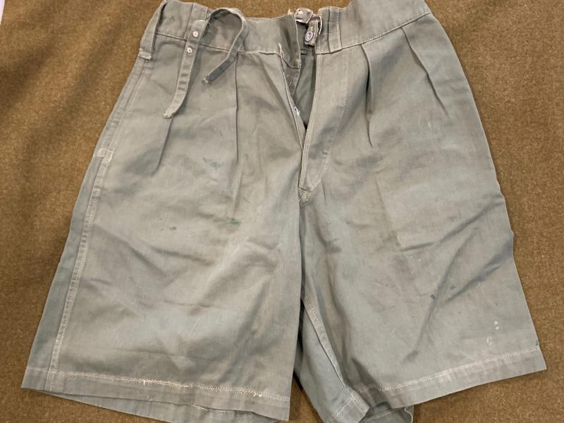 Rare WWII Far East Theatre Indian Jungle Green Shorts