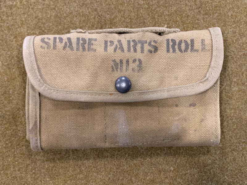 WWII US Army .30 Calibre Machine Gun Spare Parts Roll
