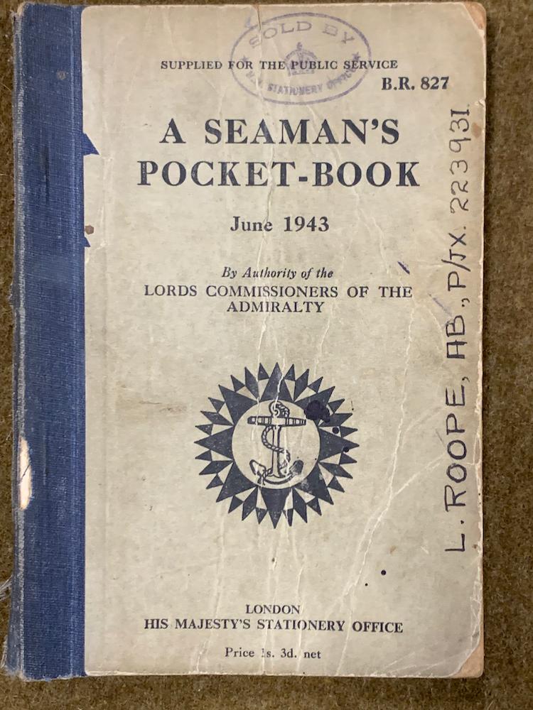 1943 Royal Navy Seaman's Pocket Book