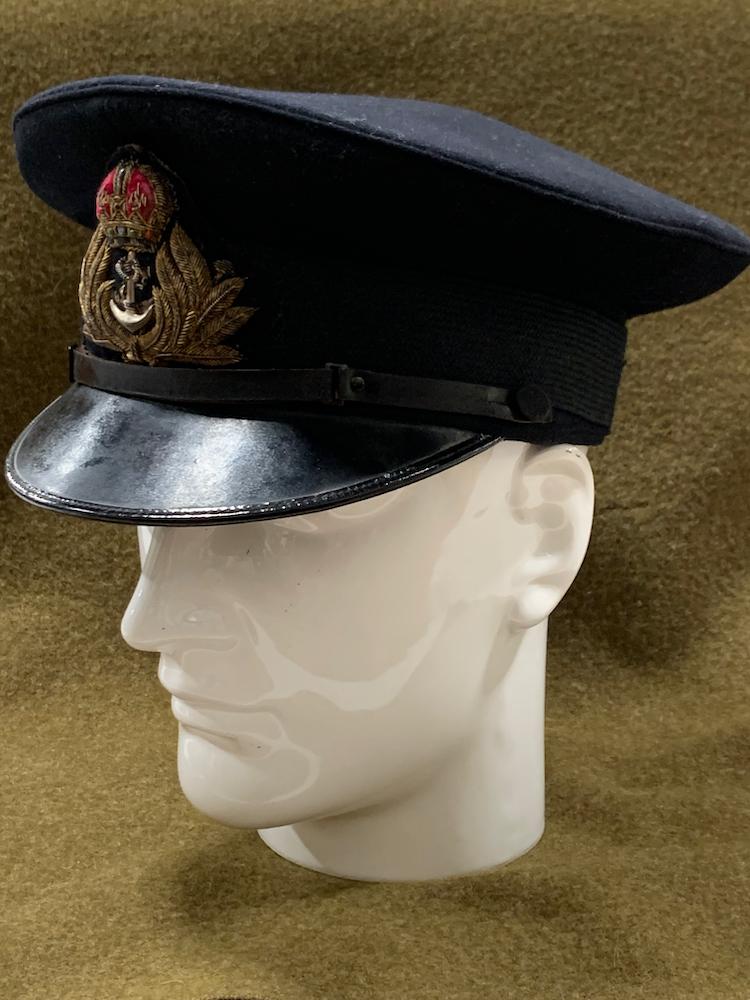 WWII Royal Navy Officer's Cap