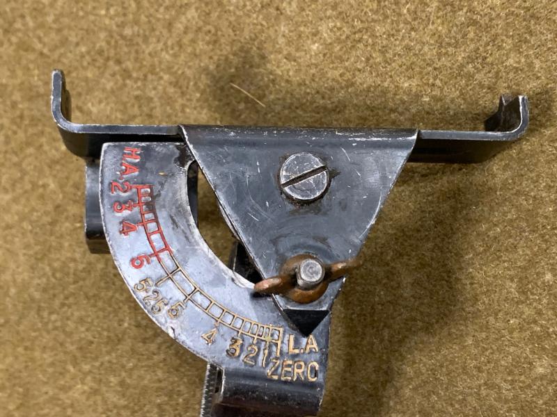 WWII 2-inch Mortar Clinometer Sight