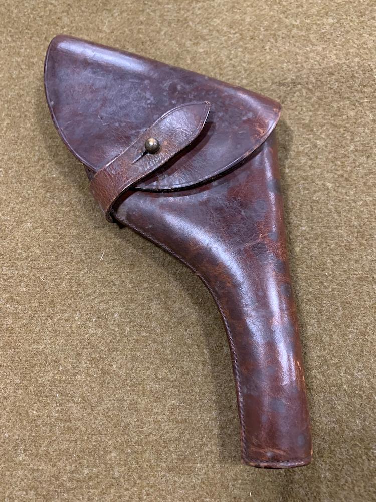 WWI-WWII Sam Brown Revolver Holster